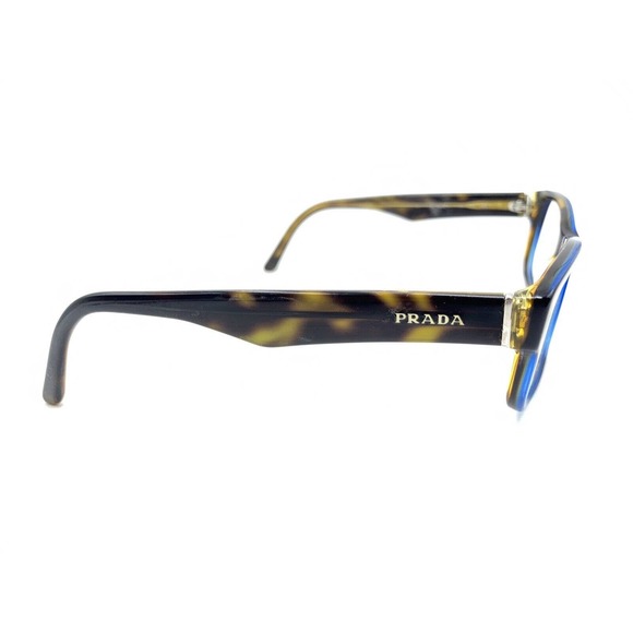 Prada VPR 16M ZXH-1O1 Tortoise Brown Eyeglasses Frames 53-16 140 Italy Designer - Picture 4 of 12